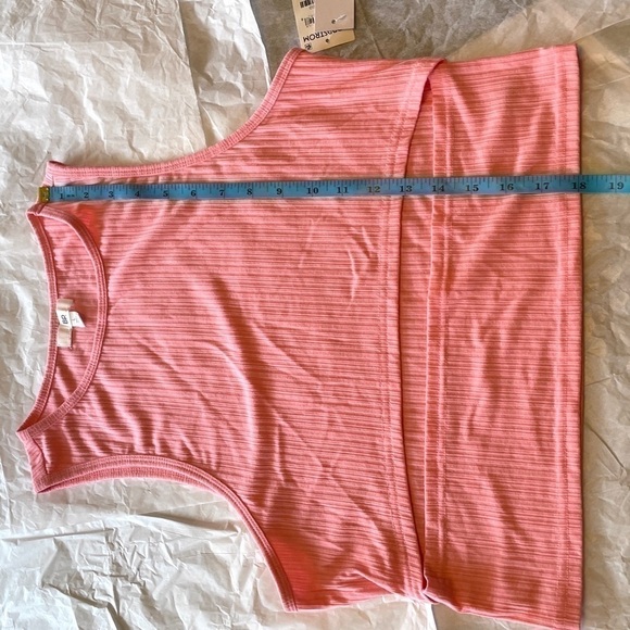 New BP Nordstrom Cutout Tank Top In Pink Flamingo Size L - Picture 8 of 8